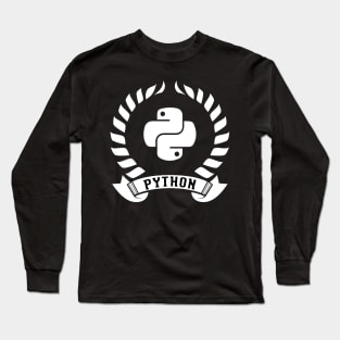 Python Vintage Retro Long Sleeve T-Shirt